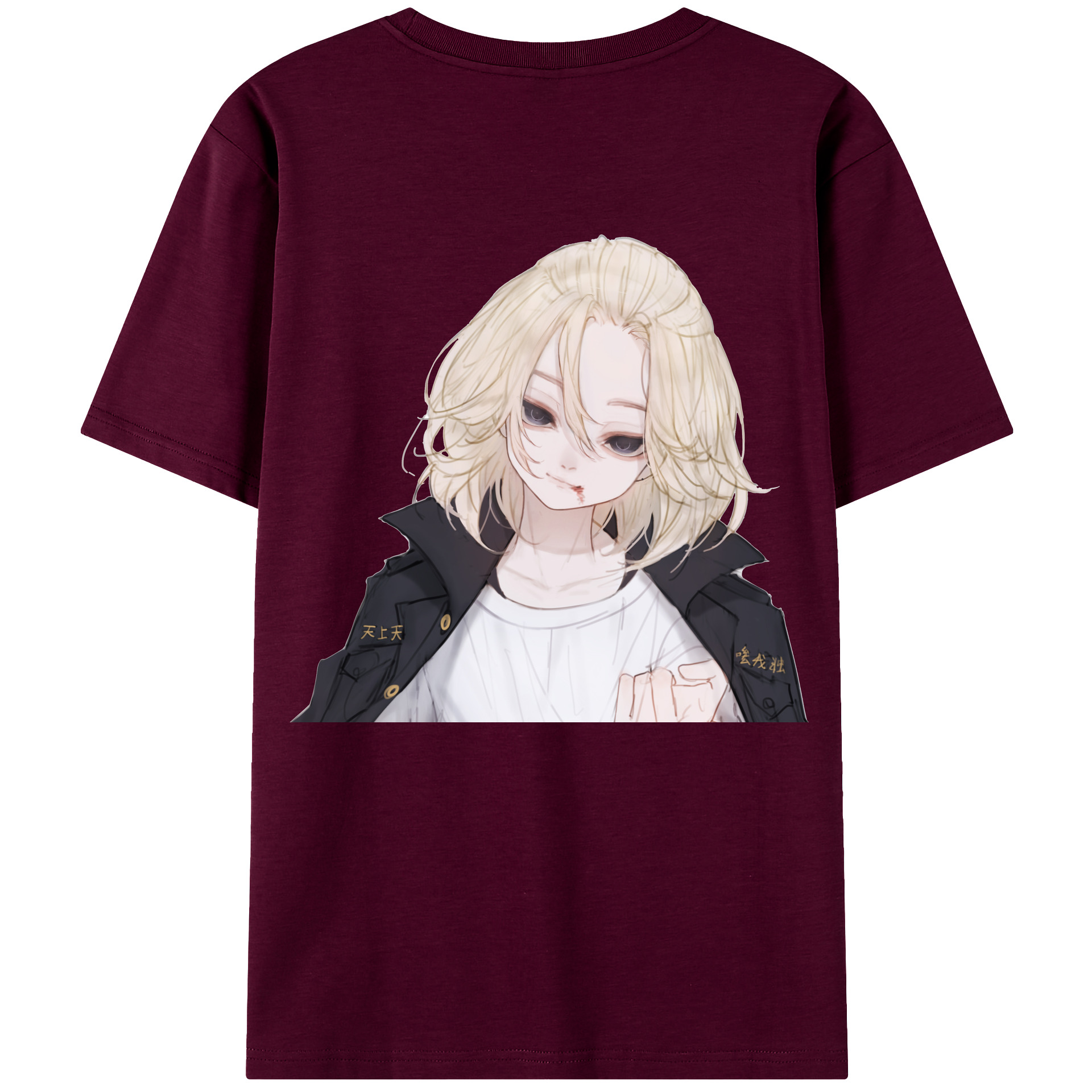 （画像用） 東京リベンジャーズ Tokyo Revengers レディース半袖Tシャツ(バックプリント)